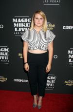 JILLIAN BELL at Magic Mike Live Las Vegas Opening Night 04/21/2017