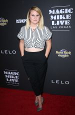 JILLIAN BELL at Magic Mike Live Las Vegas Opening Night 04/21/2017