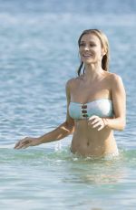 JOANNA KRUPA in Bikini at a Beach in Miami 04/12/2017