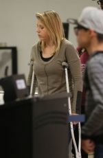 JODIE SWEETIN at Los Angeles International Airport 04/02/2017