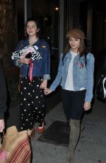 JOEY KING Arrives at Gracis Madre in West Hollywood 04/15/2017