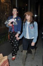 JOEY KING Arrives at Gracis Madre in West Hollywood 04/15/2017
