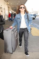 JOEY KING at LAX Airport in Los Angeles 03/31/2017