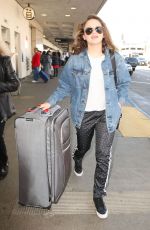 JOEY KING at LAX Airport in Los Angeles 03/31/2017