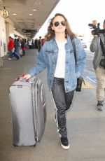 JOEY KING at LAX Airport in Los Angeles 03/31/2017