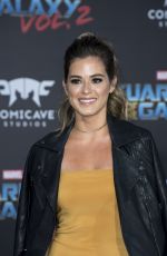 JOJO FLETCHER at Guardians of the Galaxy Vol. 2 Premiere in Hollywood 04/19/2017
