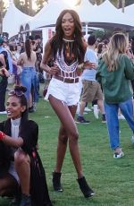 JOURDAN DUNN at Coachella Valley Music and Arts Festival in Indio 04/15/2017