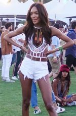 JOURDAN DUNN at Coachella Valley Music and Arts Festival in Indio 04/15/2017