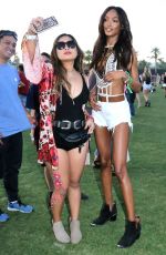 JOURDAN DUNN at Coachella Valley Music and Arts Festival in Indio 04/15/2017