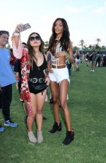 JOURDAN DUNN at Coachella Valley Music and Arts Festival in Indio 04/15/2017