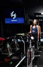 JUIANNE HOUGH at fitbit Event at Swerve Fitness in New York  03/01/2017