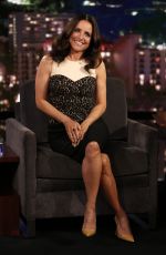 JULIA LOUIS-DREYFUS at Jimmy Kimmel Live 04/19/2017