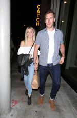 JULIANNE HOUGH at Mr Chow Restaurant in Los Angeles 04/02/2017