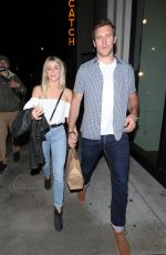 JULIANNE HOUGH at Mr Chow Restaurant in Los Angeles 04/02/2017