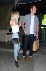 JULIANNE HOUGH at Mr Chow Restaurant in Los Angeles 04/02/2017