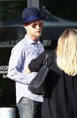 KALEY CUOCO and Karl Cook Out for Lunch in Los Angeles 04/16/2017