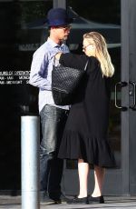 KALEY CUOCO and Karl Cook Out for Lunch in Los Angeles 04/16/2017