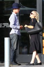 KALEY CUOCO and Karl Cook Out for Lunch in Los Angeles 04/16/2017