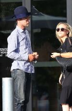 KALEY CUOCO and Karl Cook Out for Lunch in Los Angeles 04/16/2017