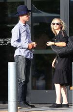 KALEY CUOCO and Karl Cook Out for Lunch in Los Angeles 04/16/2017