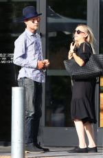 KALEY CUOCO and Karl Cook Out for Lunch in Los Angeles 04/16/2017