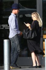 KALEY CUOCO and Karl Cook Out for Lunch in Los Angeles 04/16/2017