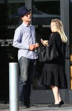 KALEY CUOCO and Karl Cook Out for Lunch in Los Angeles 04/16/2017