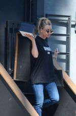 KALEY CUOCO Leaves a Studio in Los Angeles 04/01/2017