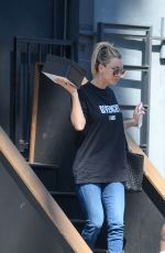 KALEY CUOCO Leaves a Studio in Los Angeles 04/01/2017