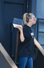 KALEY CUOCO Leaves a Studio in Los Angeles 04/01/2017