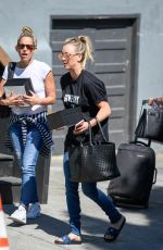 KALEY CUOCO Leaves a Studio in Los Angeles 04/01/2017