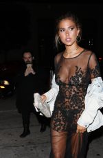 KARA DEL TORO Arrives at Catch LA in West Hollywood 04/18/2017