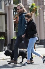 KARA TOINTON and Rupert Young Out in London 04/18/2017