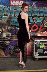 KAREN GILLAN at Guardians of the Galaxy Vol. 2 Premiere in London 04/24/2017
