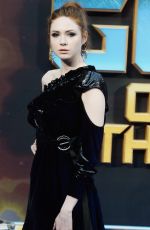KAREN GILLAN at Guardians of the Galaxy Vol. 2 Premiere in London 04/24/2017
