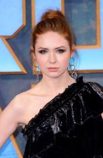 KAREN GILLAN at Guardians of the Galaxy Vol. 2 Premiere in London 04/24/2017