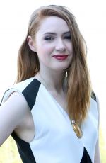KAREN GILLAN at Guardians of the Galaxy Vol. 2 Press Conference in Los Angeles 04/20/2017