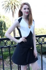 KAREN GILLAN at Guardians of the Galaxy Vol. 2 Press Conference in Los Angeles 04/20/2017