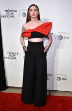 KAREN GILLAN at The Circle Premiere at 2017 Tribeca Film Festival in New York 04/26/2017