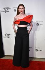 KAREN GILLAN at The Circle Premiere at 2017 Tribeca Film Festival in New York 04/26/2017