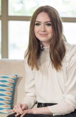KAREN GILLAN at This Morning Show in London 04/25/2017