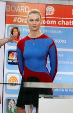 KARLIE KLOSS at Good Morning America in New York 04/21/2017