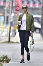 KARLIE KLOSS in Leggings Out in New York 04/12/2017