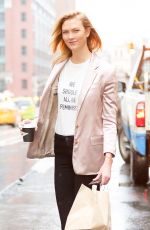 KARLIE KLOSS Out in New York 04/06/2017