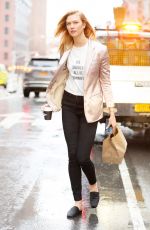 KARLIE KLOSS Out in New York 04/06/2017