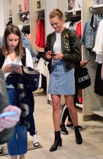 KARLIE KLOSS Out Shopping in New York 04/10/2017