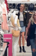 KARLIE KLOSS Out Shopping in New York 04/10/2017