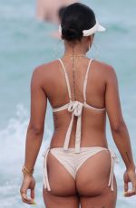 KARREUCHE TRAN in Bikini at a Beach in Miami 04/14/2017