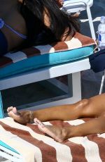 KARREUCHE TRAN in Bikini at a Beach in Miami 04/14/2017