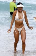 KARREUCHE TRAN in Bikini at a Beach in Miami 04/14/2017